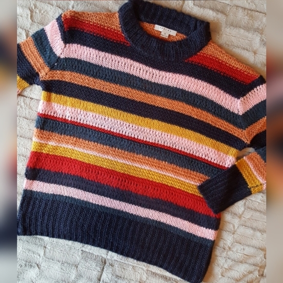 Block Stripe Oversized Sweater - Picture 3 of 3